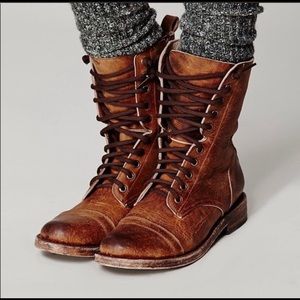 Freebird by Steven Chase Lace Up Leather Boots